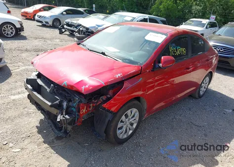 2022 Hyundai Accent Se из США, поврежденный, VIN 3KPC24A62NE160929